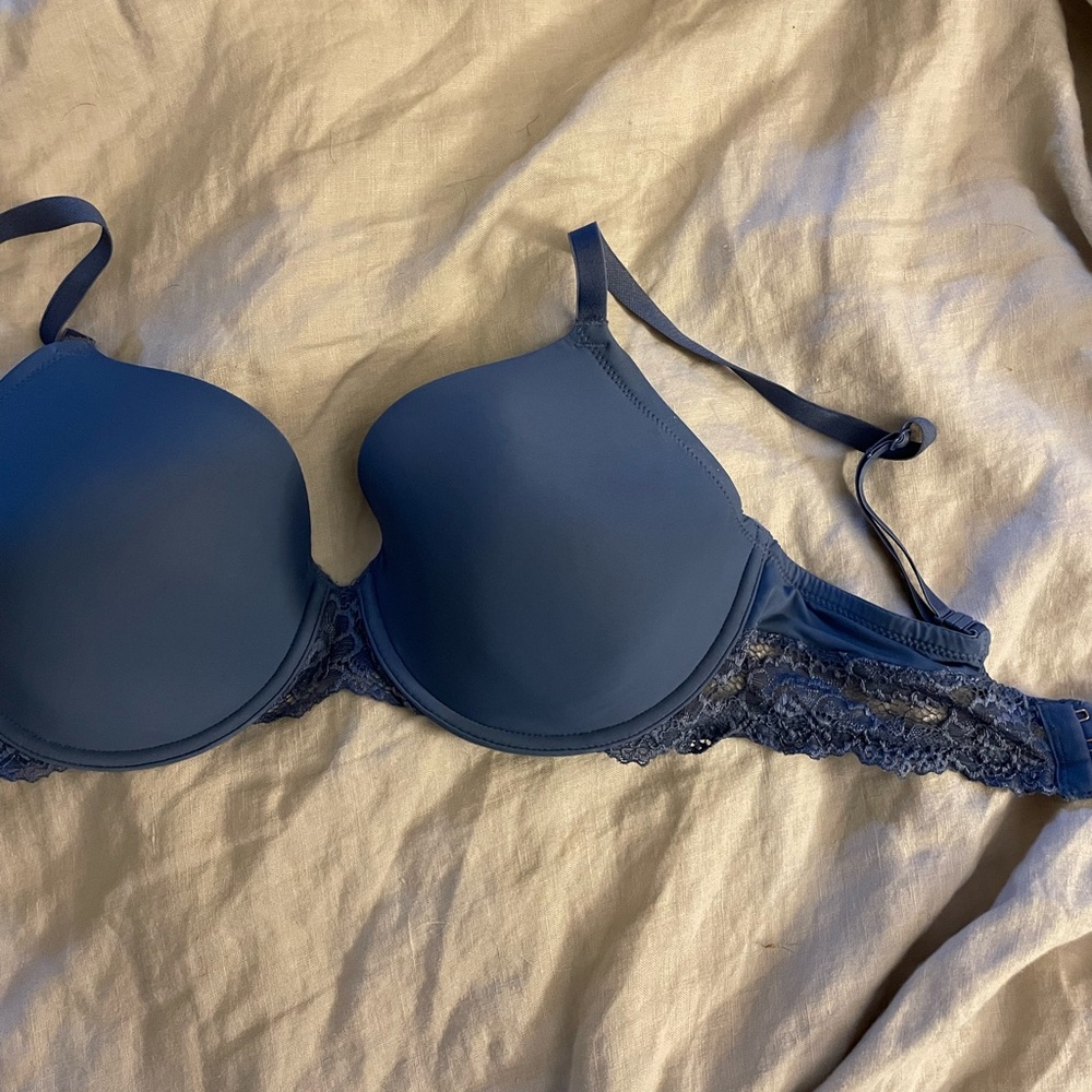 Skarlett Blue Navy Lace Contour Bra